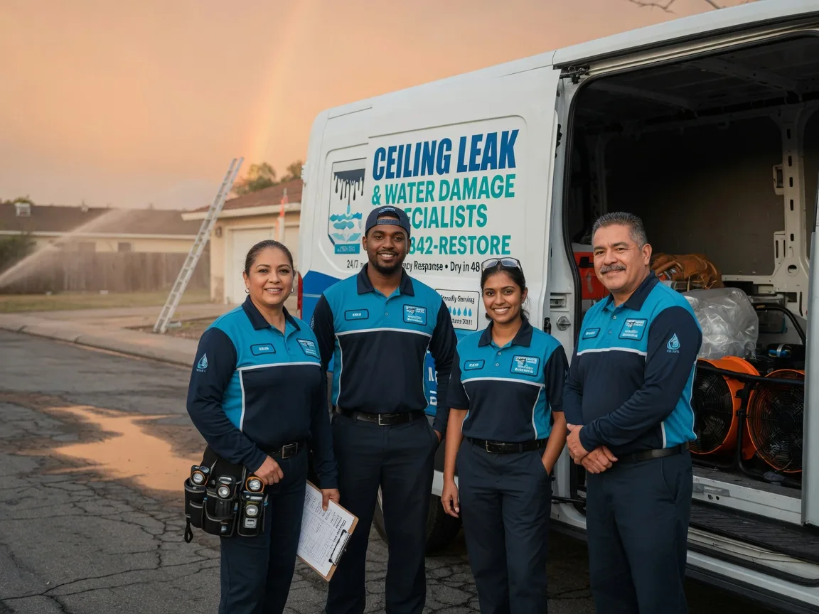 Ceiling Leak Cleanup company in North Clarendon, VT