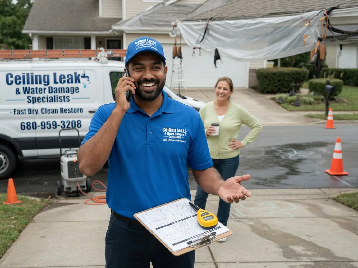 Ceiling Leak Cleanup North Clarendon, VT FAQs